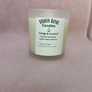 Mango & Coconut Candle - White